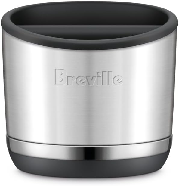 Breville the Knock Box 10 Espresso Accessory, One Size, Brushed Stainless Steel