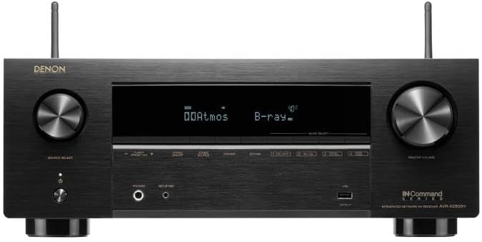 Denon AVR-X2800H 7.2 Ch Receiver – 8K UHD Home Theater AVR (95W X 7), Wireless Streaming via Built-in HEOS, Bluetooth & Wi-Fi, Dolby Atmos, DTS Neural:X & DTS:X Surround Sound Denon AVR-X2800H 7.2 Ch Receiver – 8K UHD Home Theater AVR (95W X 7), Wireless Streaming via Built-in HEOS, Bluetooth & Wi-Fi, Dolby Atmos, DTS Neural:X & DTS:X Surround Sound