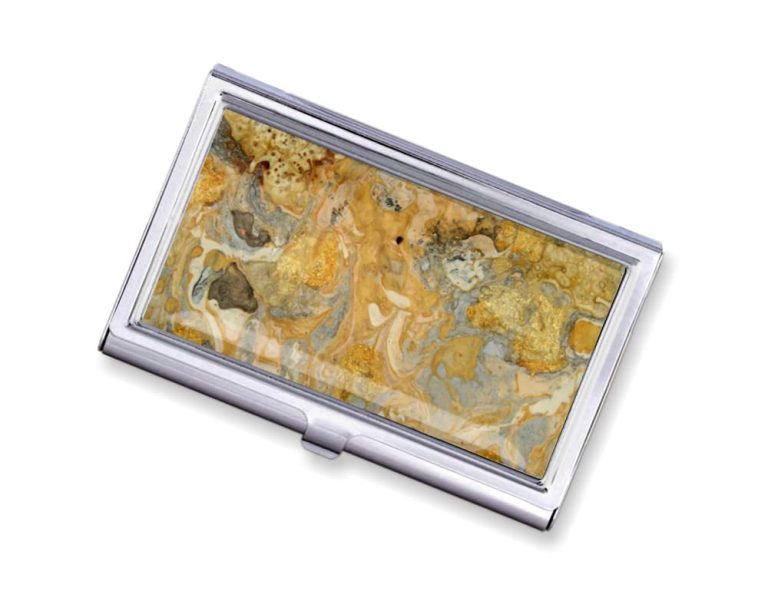 stainless steel business card holder entrepreneur gift, travel credit card case, pocket business card case (STYLE D)