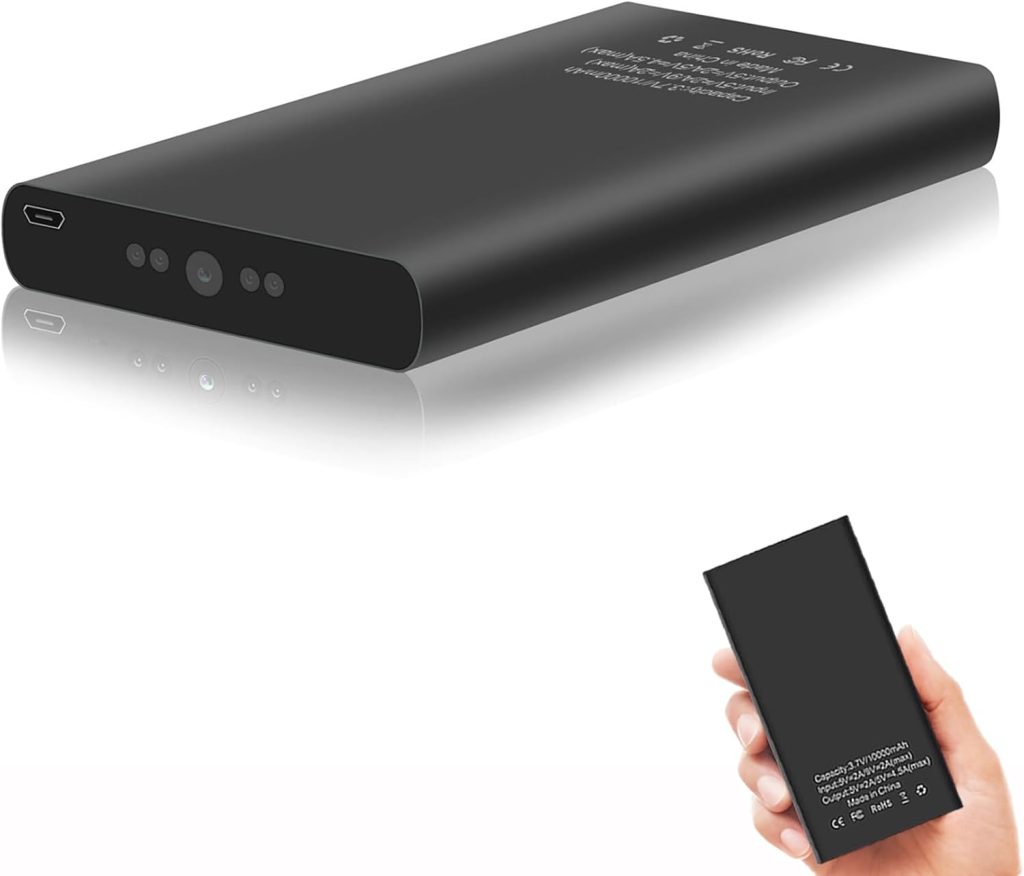 1080P 10000mAh Portable Power Bank Hidden Camera Spy Camera,Mini Security Nanny Spy Camera for Home Office and Outdoor with Gravity Sensor,Motion Detection,Night Vision—No WiFi Needed No Audio 1080P 10000mAh Portable Power Bank Hidden Camera Spy Camera,Mini Security Nanny Spy Camera for Home Office and Outdoor with Gravity Sensor,Motion Detection,Night Vision—No WiFi Needed No Audio