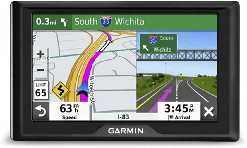 Garmin Drive 52, GPS Navigator with 5” Display, Simple On-Screen Menus and Easy-to-See Maps Garmin Drive 52, GPS Navigator with 5” Display, Simple On-Screen Menus and Easy-to-See Maps
