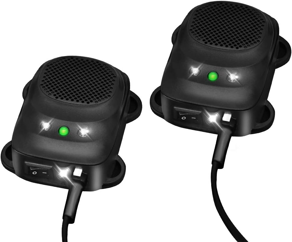 2 Pack Under Hood Animal Car Repeller Rodent Electronic Repellent Device 12V Rat Ultra Sonic Strobe Light Get Rid of Mice in Car Automotive Vehicle 2 Pack Under Hood Animal Car Repeller Rodent Electronic Repellent Device 12V Rat Ultra Sonic Strobe Light Get Rid of Mice in Car Automotive Vehicle