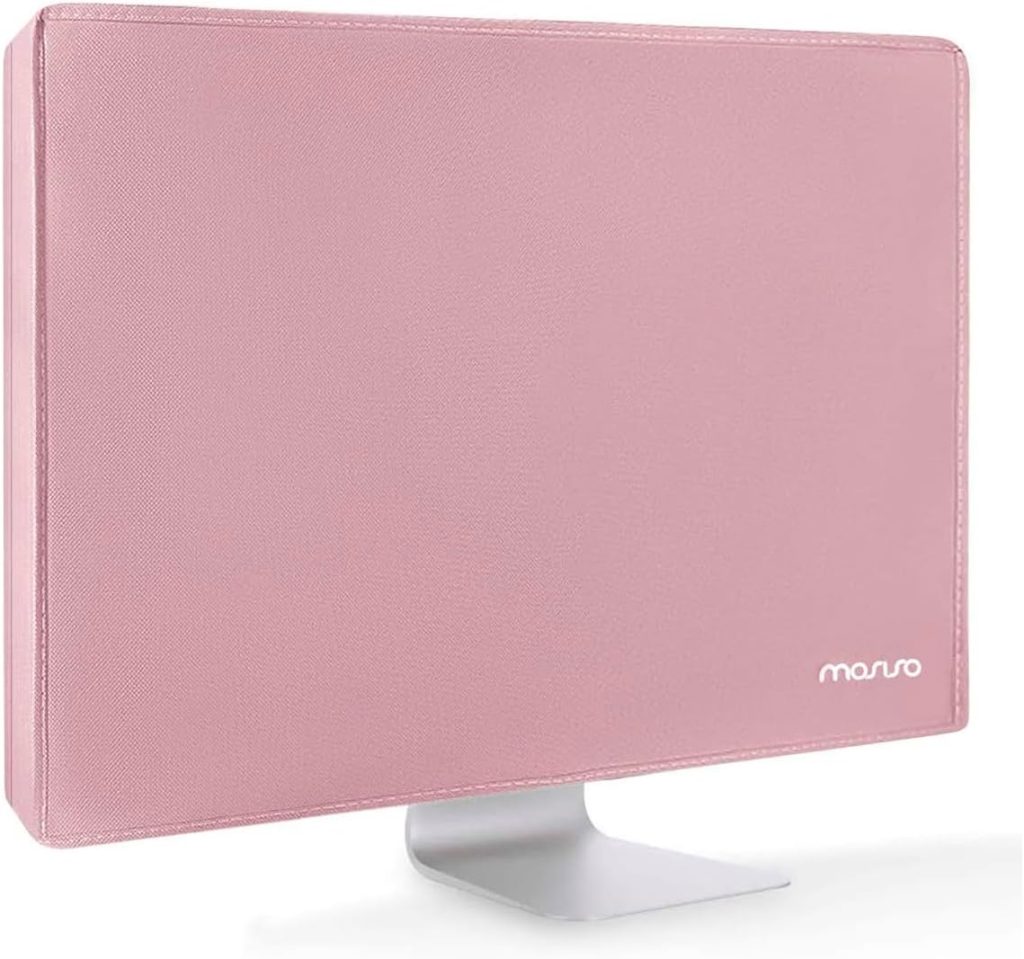 MOSISO Monitor Dust Cover 22, 23, 24, 25 inch Anti-Static Dustproof LCD/LED/HD Panel Case Computer Screen Protective Sleeve Compatible with iMac 24 inch, 22-25 inch PC, Desktop and TV, Pink MOSISO Monitor Dust Cover 22, 23, 24, 25 inch Anti-Static Dustproof LCD/LED/HD Panel Case Computer Screen Protective Sleeve Compatible with iMac 24 inch, 22-25 inch PC, Desktop and TV, Pink