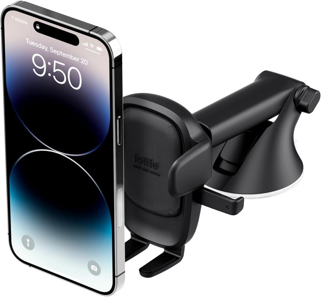 iOttie Easy One Touch 6 Universal Car Mount Dashboard & Windshield Suction Cup Phone Holder for iPhone Samsung, Google, All Smartphones iOttie Easy One Touch 6 Universal Car Mount Dashboard & Windshield Suction Cup Phone Holder for iPhone Samsung, Google, All Smartphones