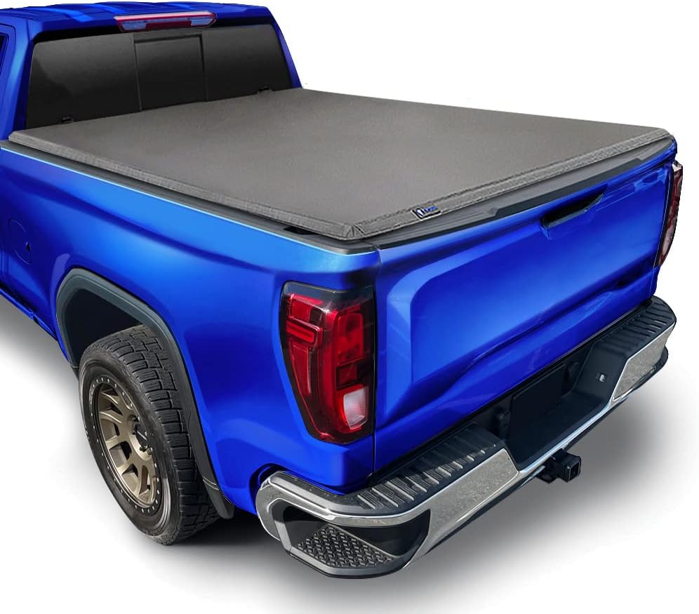 Tyger Auto T3 Soft Tri-fold Truck Bed Tonneau Cover Compatible with 2019-2025 Chevy Silverado GMC Sierra 1500 (Not Fit 19 LD; 19-25 Classic) | 5’10” (70″) Bed | TG-BC3C1053 Tyger Auto T3 Soft Tri-fold Truck Bed Tonneau Cover Compatible with 2019-2025 Chevy Silverado GMC Sierra 1500 (Not Fit 19 LD; 19-25 Classic) | 5’10” (70″) Bed | TG-BC3C1053