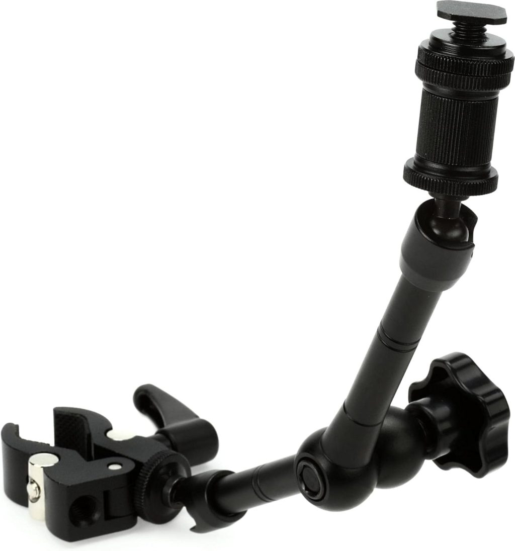 Zoom HRM-11 Handy Recorder Mount, 11-inch Arm, Clamp Mount, Designed to be Used With Zoom Portable Audio and Video Recorders Zoom HRM-11 Handy Recorder Mount, 11-inch Arm, Clamp Mount, Designed to be Used With Zoom Portable Audio and Video Recorders