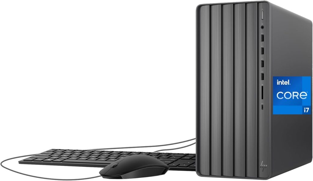 HP Envy Desktop PC, Intel Core i7-14700, 32 GB RAM, 1 TB SSD, Intel UHD Graphics 770, Windows 11 Pro, TE01-5002 (2024) HP Envy Desktop PC, Intel Core i7-14700, 32 GB RAM, 1 TB SSD, Intel UHD Graphics 770, Windows 11 Pro, TE01-5002 (2024)
