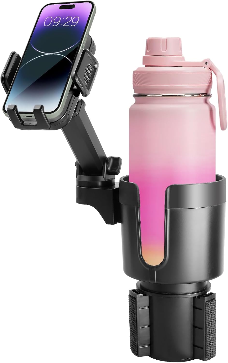 Cup Holder Phone Mount for Car,2 in 1 Cup Holder Expander for Car with 360°Rotation Long Arm Phone Holder Cell Phone Holder for Car Compatible with All Smartphones Cup Holder Phone Mount for Car,2 in 1 Cup Holder Expander for Car with 360°Rotation Long Arm Phone Holder Cell Phone Holder for Car Compatible with All Smartphones