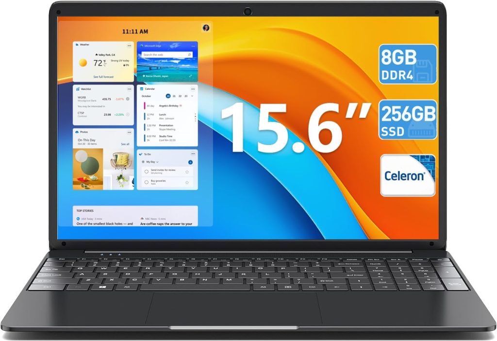 Laptops, 15.6 Inch Laptop, 8GB DDR4 256GB SSD Laptops Computer with Celeron Quad core CPU, 7000mAh, Numeric Keypad, Webcam, Mini HDMI, USB3.0, Dual WiFi, Type-C Laptops, 15.6 Inch Laptop, 8GB DDR4 256GB SSD Laptops Computer with Celeron Quad core CPU, 7000mAh, Numeric Keypad, Webcam, Mini HDMI, USB3.0, Dual WiFi, Type-C