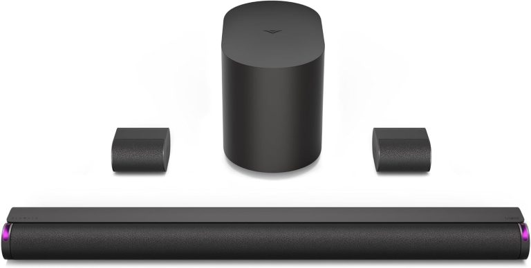 VIZIO Elevate SE 5.1.2 Soundbar, Wireless Subwoofer, Surround Sound w/Dolby Atmos, DTS:X, Bluetooth Speaker – SL512X-0806 (New, 2024 Model)