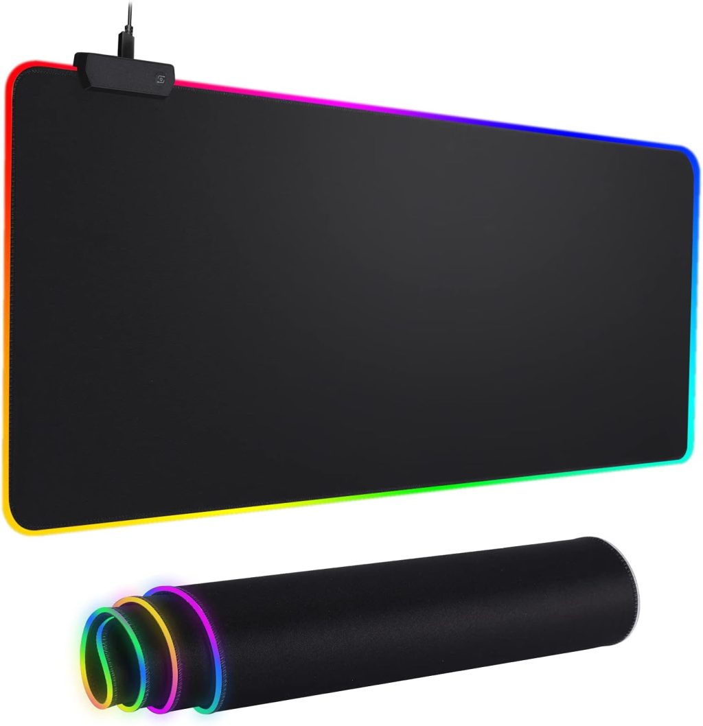 RGB Mousepad Led Mouse Pad, Large Mouse Pad,Led and Big Mouse mat RGB Mousepad Led Mouse Pad, Large Mouse Pad,Led and Big Mouse mat