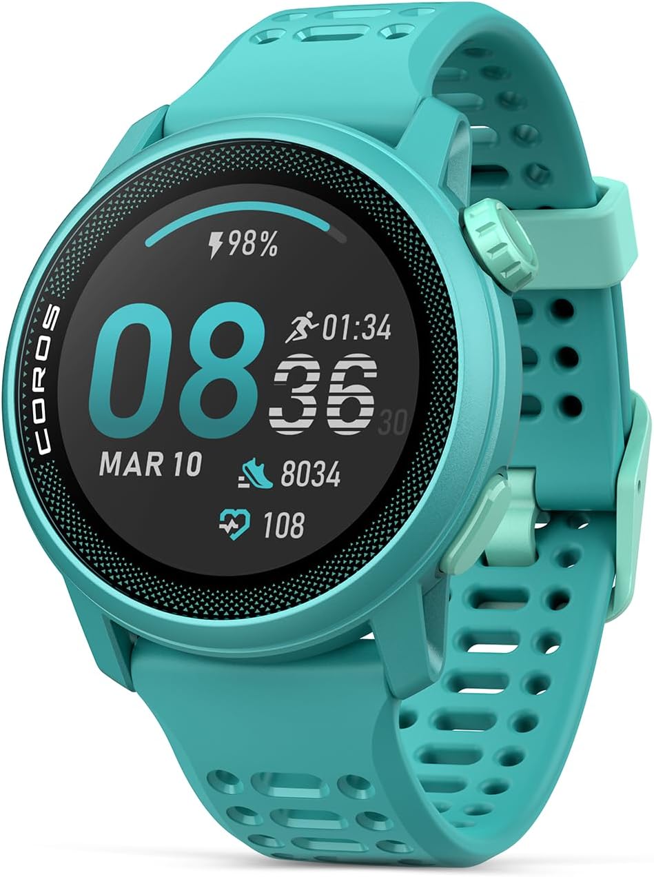 COROS PACE 3 Sport Watch GPS, Lightweight and Comfort, 17 Days Battery Life, Dual-Frequency GPS, Heart Rate, Navigation, Sleep Track, Training Plan, Run, Bike, and Ski (Emerald Green Silicone) COROS PACE 3 Sport Watch GPS, Lightweight and Comfort, 17 Days Battery Life, Dual-Frequency GPS, Heart Rate, Navigation, Sleep Track, Training Plan, Run, Bike, and Ski (Emerald Green Silicone)
