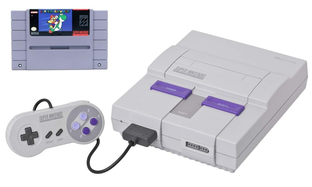 Super Nintendo SNES Bundle with Super Mario World (Renewed) Super Nintendo SNES Bundle with Super Mario World (Renewed)