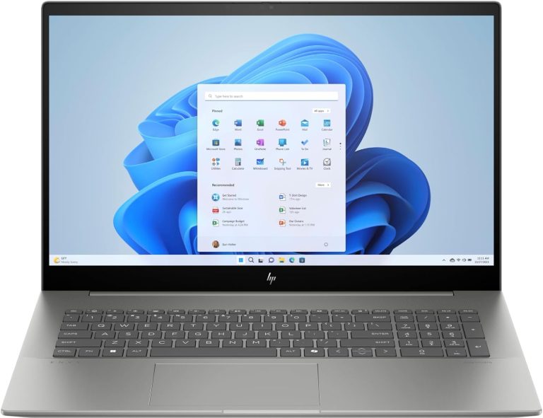 HP Envy Business Laptop, 12 Core Intel Ultra 7 155U NVIDIA GeForce RTX 3050, 64GB DDR5 RAM 4TB SSD, 17.3″ FHD 60Hz LED-Backlit Touchscreen Display, Wi-Fi 6E, Thunderbolt 4, Backlit Keyboard Win11 Pro