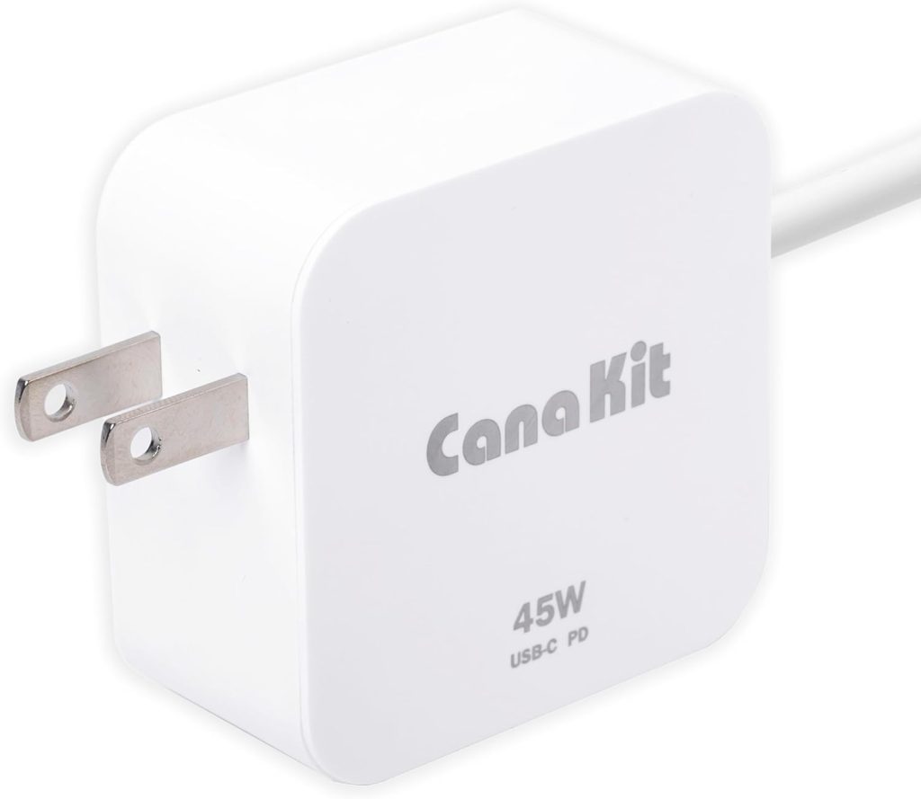 CanaKit 45W USB-C Power Supply with PD for Raspberry Pi 5 (27W @ 5A) CanaKit 45W USB-C Power Supply with PD for Raspberry Pi 5 (27W @ 5A)