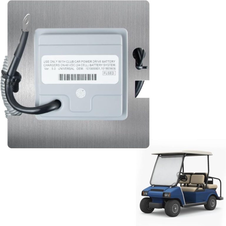 101909901 Golf Cart On Board Computer Replaces Club Car DS OBC for Club Car DS 1998 1999 2000 2001 2002 2003 2004 with 48V Power Drive System,3 Pin Plug