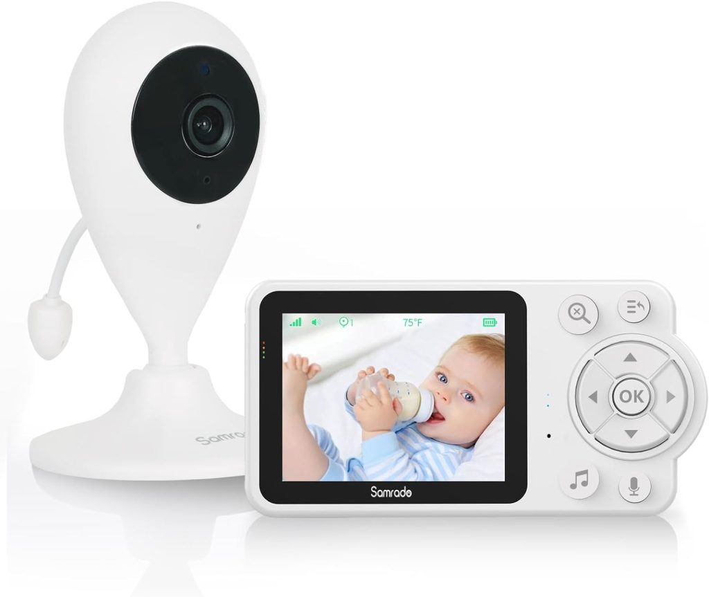 Baby Monitor with Camera and Audio, Video Baby Monitor No WiFi Night Vision, 2.8″ Screen Portable Baby Video Monitors with Type-C, Two-Way Talk Audio, VOX Mode, 2600mAH Battery, for Baby/Pet Baby Monitor with Camera and Audio, Video Baby Monitor No WiFi Night Vision, 2.8″ Screen Portable Baby Video Monitors with Type-C, Two-Way Talk Audio, VOX Mode, 2600mAH Battery, for Baby/Pet