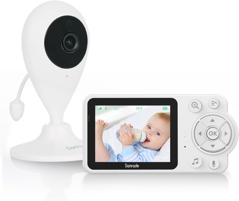 Baby Monitor with Camera and Audio, Video Baby Monitor No WiFi Night Vision, 2.8″ Screen Portable Baby Video Monitors with Type-C, Two-Way Talk Audio, VOX Mode, 2600mAH Battery, for Baby/Pet