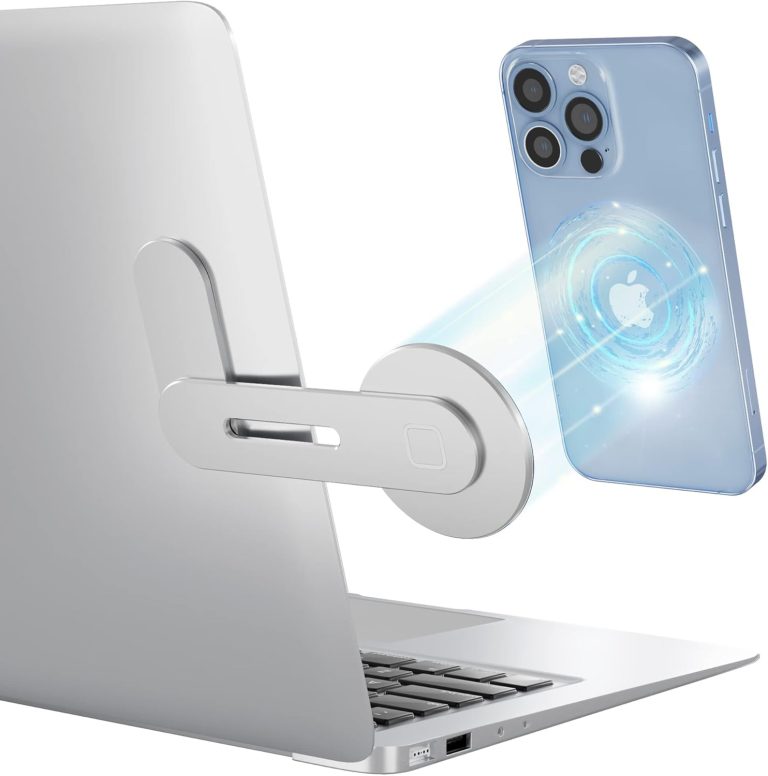 MagSafe Accessories Compatible with iPhone 15 14 13 12 Series, Universal Laptop Accessories in Order for Dual-Screen Interaction, Laptop Phone Holder for iPhones