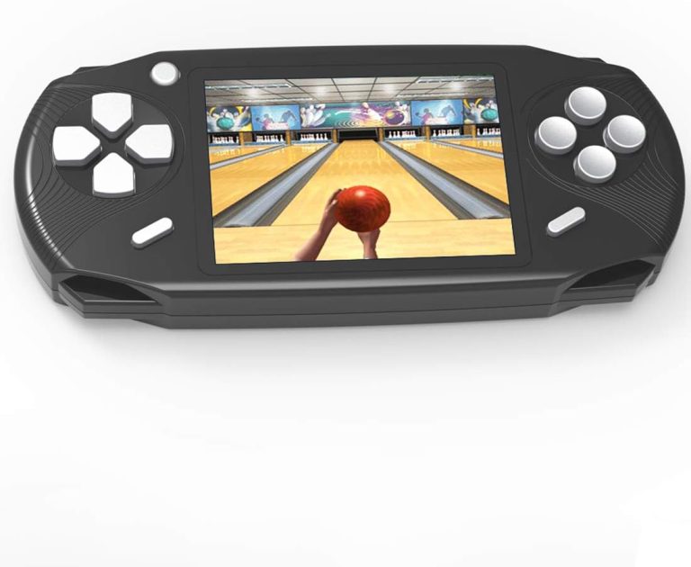 16 Bit Handheld Games for Kids Adults 3.0” Large Screen Preloaded 100 HD Classic Retro Video Games USB Rechargeable Seniors Electronic Game Player Birthday Xmas Present (Black)