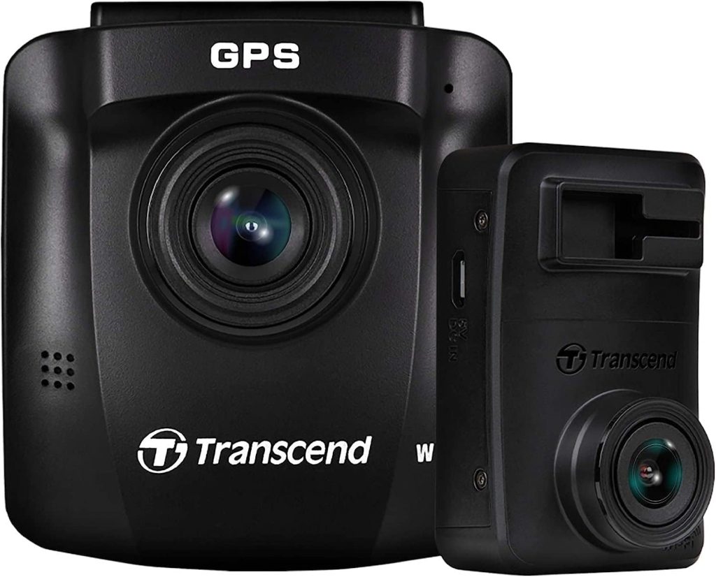 Transcend TS-DP620A-32G DrivePro 620 1440P 2K QHD 60fps Dual Dashcam with GPS, WiFi and Dual Mounts Transcend TS-DP620A-32G DrivePro 620 1440P 2K QHD 60fps Dual Dashcam with GPS, WiFi and Dual Mounts
