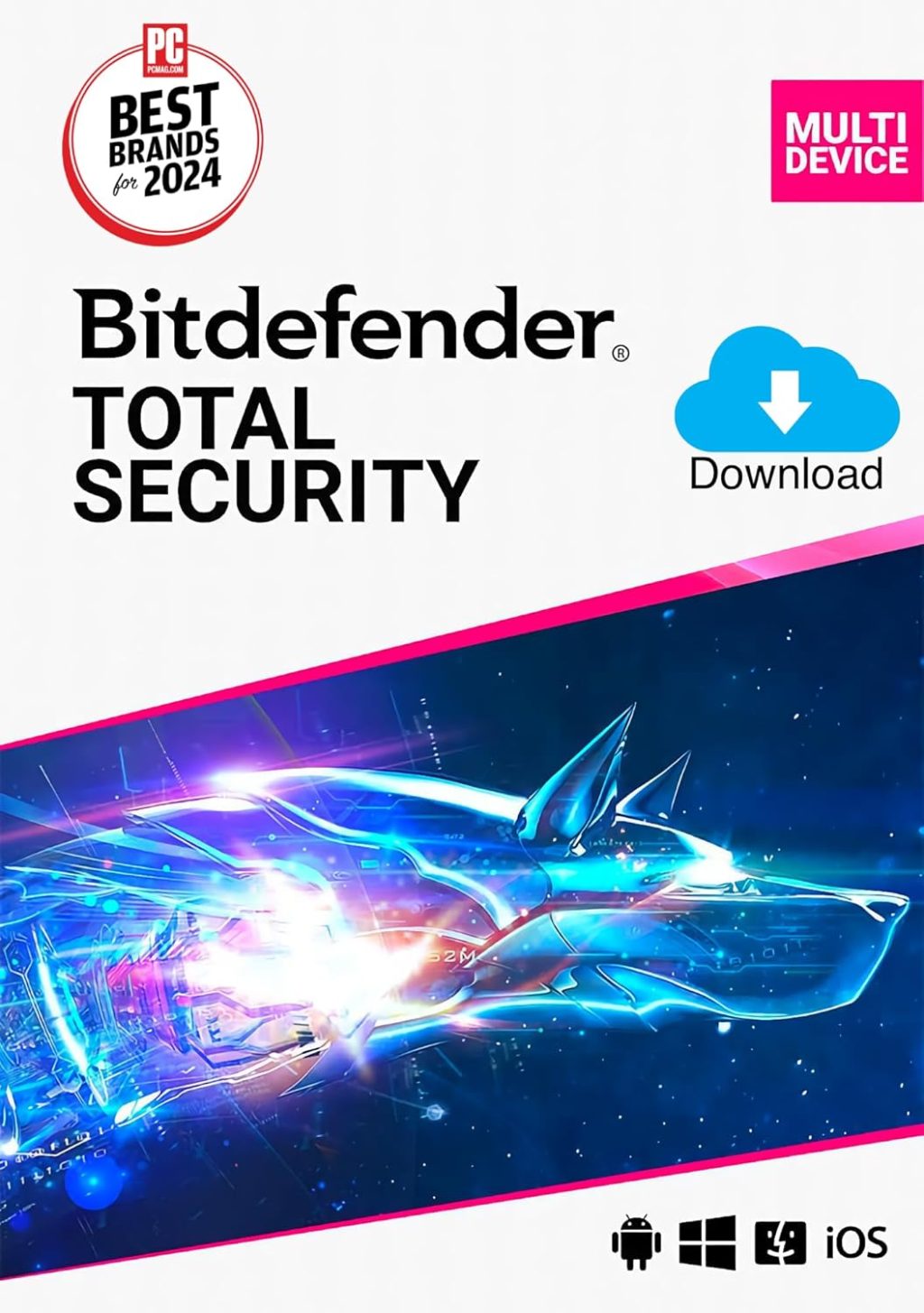 Bitdefender Total Security – 5 Devices | 1 year Subscription | PC/Mac | Activation Code by email Bitdefender Total Security – 5 Devices | 1 year Subscription | PC/Mac | Activation Code by email
