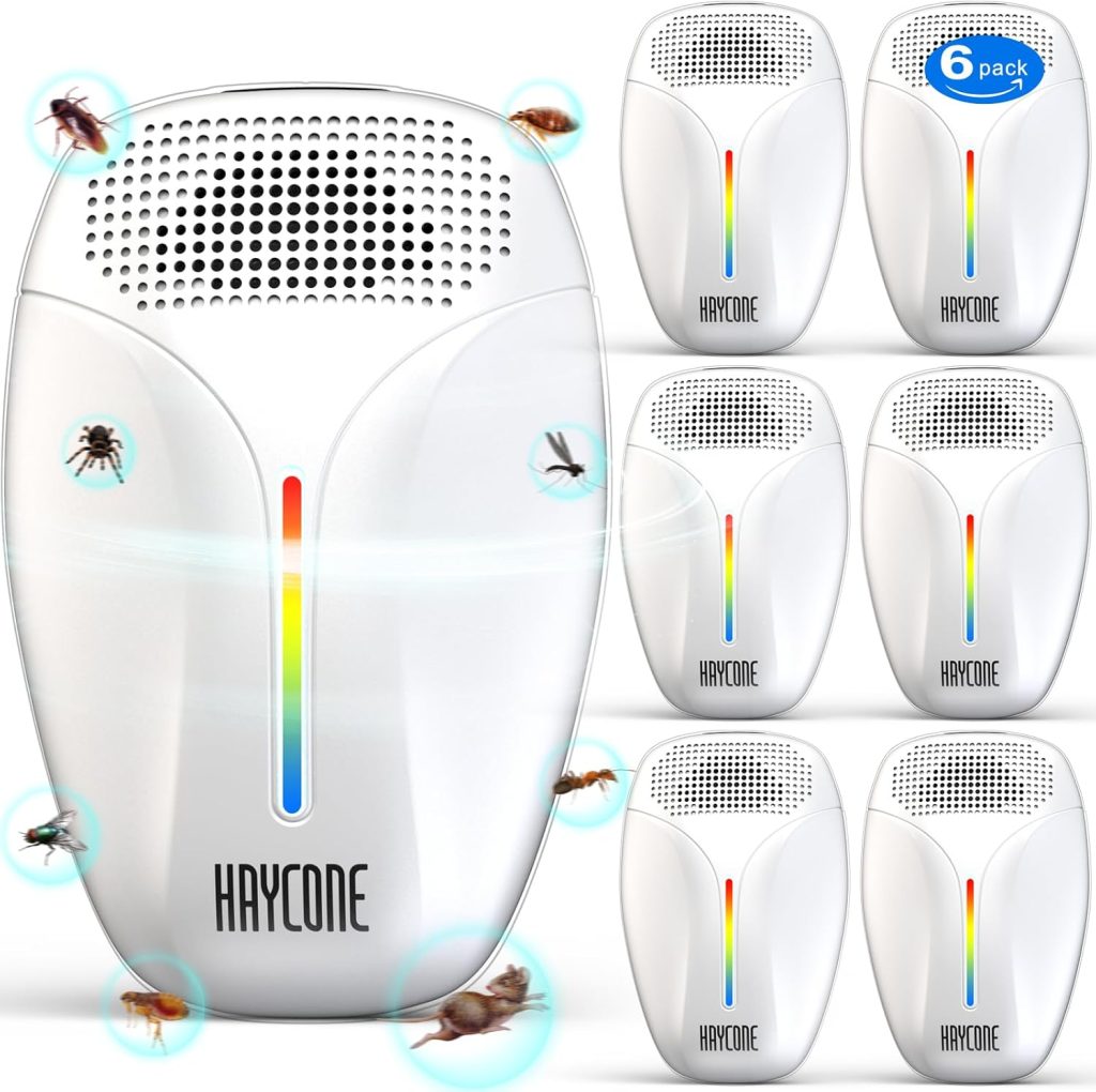 2024 Upgraded Version Ultrasonic Pest & Insect Repeller, Ultrasonic Repellent for Roach, Rodent, Mouse, Bugs, Mosquito, Mice, Spider, Ant,Electronic Plug in Pest Control,3 Mode Switching,6 Packs 2024 Upgraded Version Ultrasonic Pest & Insect Repeller, Ultrasonic Repellent for Roach, Rodent, Mouse, Bugs, Mosquito, Mice, Spider, Ant,Electronic Plug in Pest Control,3 Mode Switching,6 Packs