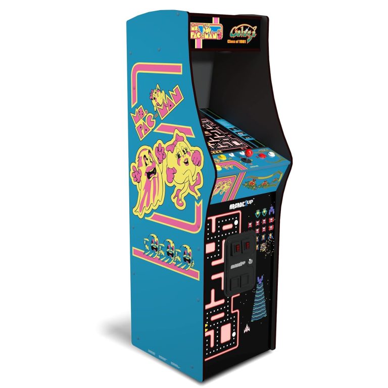 ARCADE1UP Class of 81’ Deluxe Arcade Machine for Home – 5 Feet Tall – 12 Classic Games
