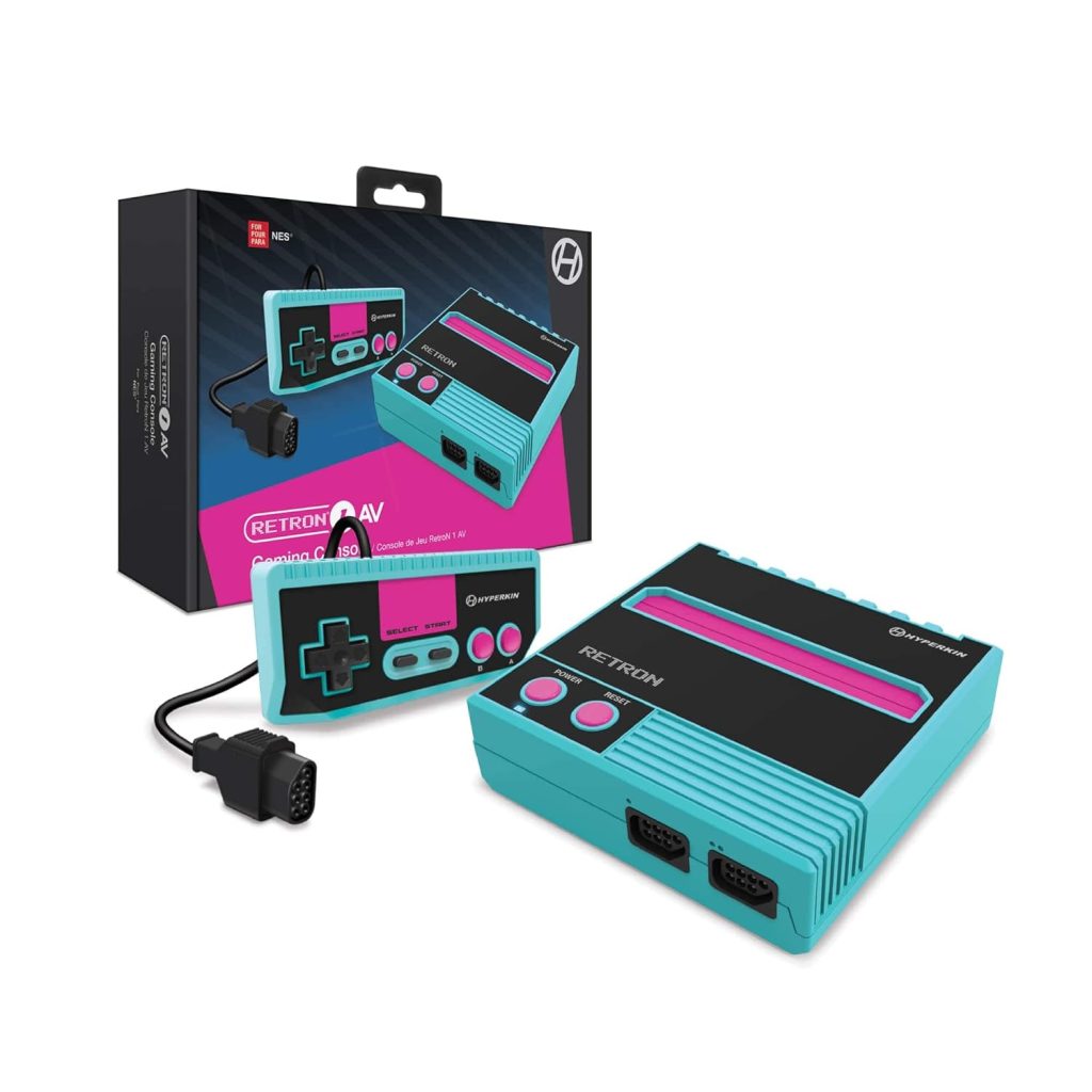 Hyperkin RetroN 1 AV Gaming Console for NES (Hyper Beach) – NES Hyperkin RetroN 1 AV Gaming Console for NES (Hyper Beach) – NES