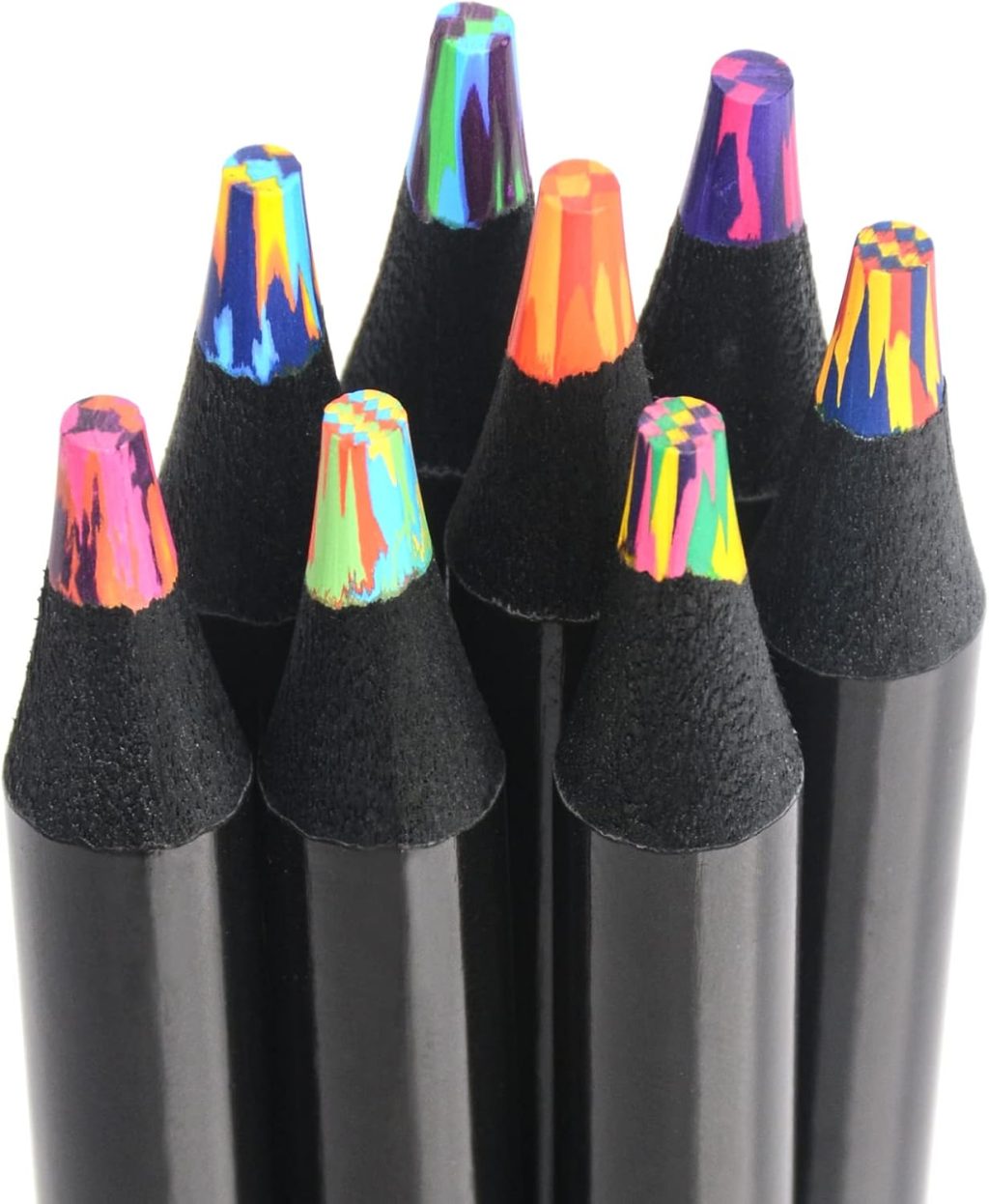 nsxsu Stocking Stuffers for Kids, 8 Pieces Art Supplies Colored Pencils, Jumbo Colored Pencil for Adults, Rainbow Pencils Multicolored Pencils for Drawing, Coloring, Christmas Gifts, Party Favor Bags nsxsu Stocking Stuffers for Kids, 8 Pieces Art Supplies Colored Pencils, Jumbo Colored Pencil for Adults, Rainbow Pencils Multicolored Pencils for Drawing, Coloring, Christmas Gifts, Party Favor Bags