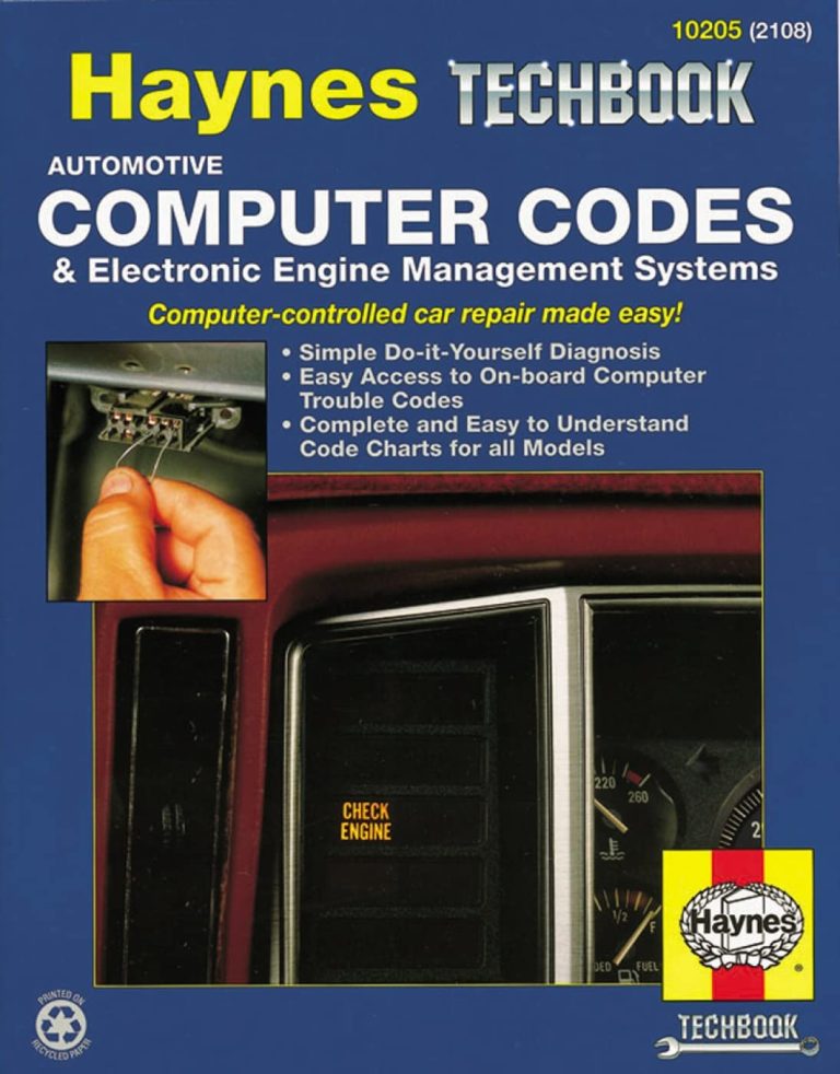 Automotive Computer Codes & Electronic Engine Management Systems (81-95) Haynes TECHBOOK (Haynes Repair Manuals)