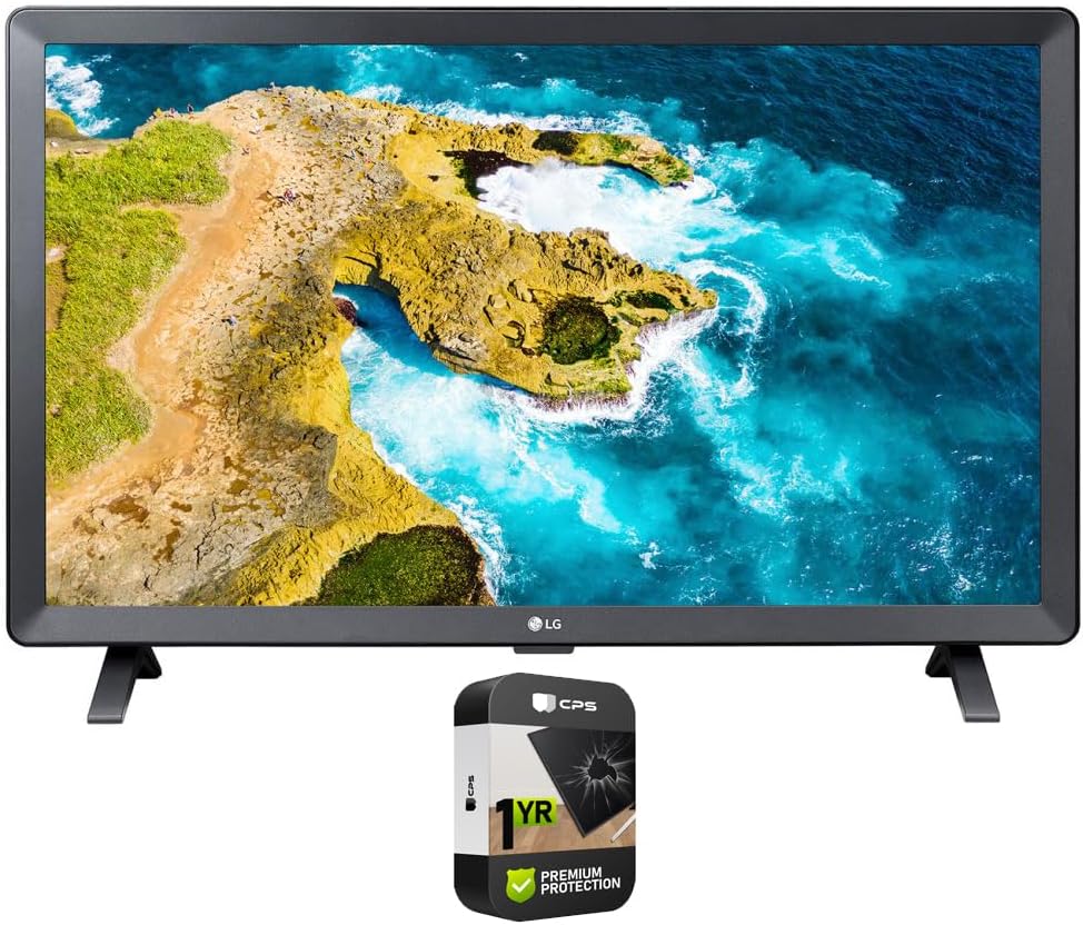LG 24LQ520S-PU 24 inch Class LED HD Smart TV with webOS Bundle with 1 YR CPS Enhanced Protection Pack LG 24LQ520S-PU 24 inch Class LED HD Smart TV with webOS Bundle with 1 YR CPS Enhanced Protection Pack