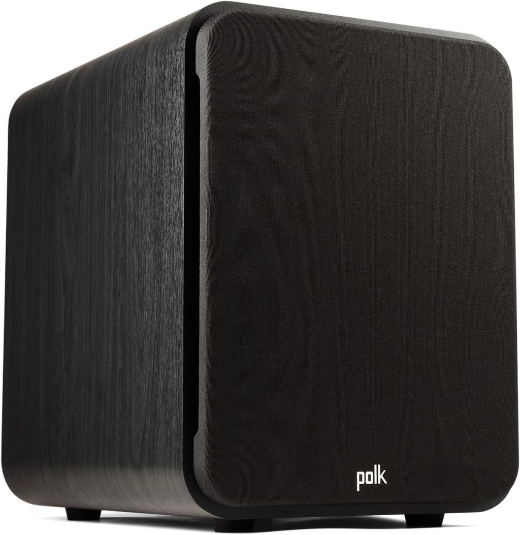 Polk Audio Signature Elite ES10 Subwoofer (Black), 10″ Long-Throw Woofer with Mineral-Filled Polymer Cone, 200W Class D Amplifier, Front Firing Home Subwoofer, Time-Smart Phase Control Polk Audio Signature Elite ES10 Subwoofer (Black), 10″ Long-Throw Woofer with Mineral-Filled Polymer Cone, 200W Class D Amplifier, Front Firing Home Subwoofer, Time-Smart Phase Control