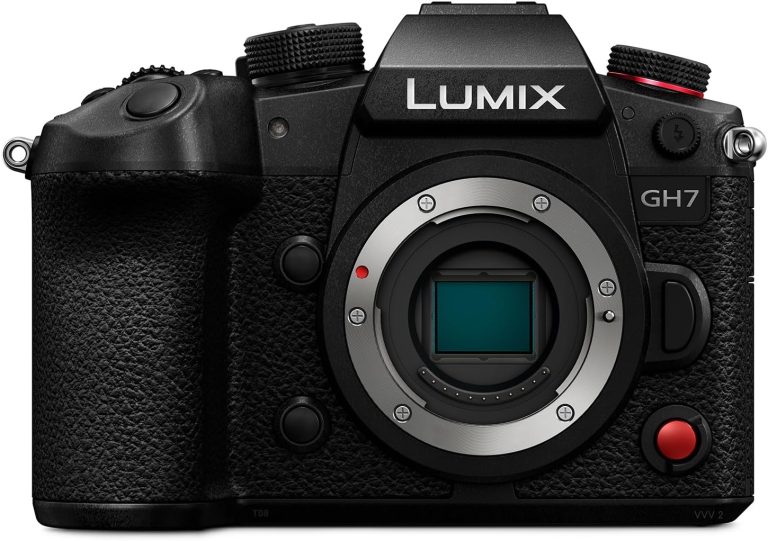 Panasonic LUMIX GH7 Mirrorless Micro Four Thirds Camera with Enhanced Video Speed and Quality, Optimized Workflows from Shooting to Post-Production, Adobe Cloud Compatible & Real-Time LUT, DC-GH7BODY