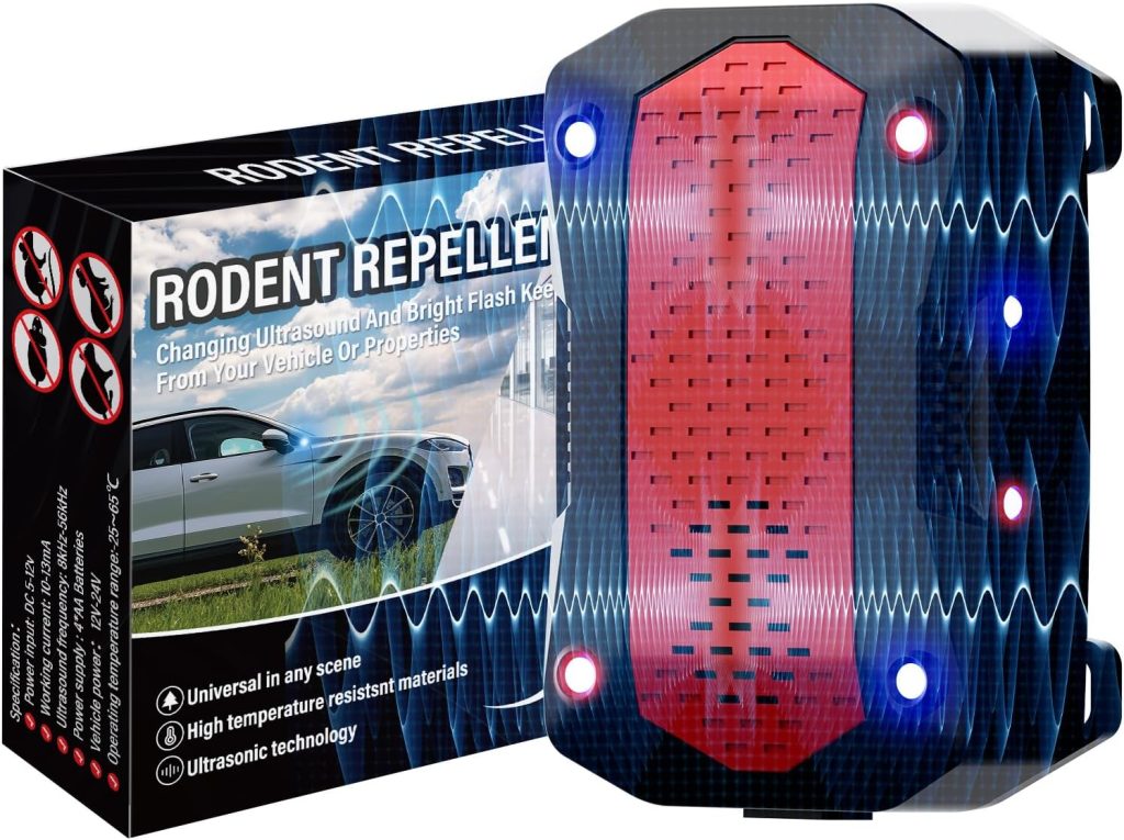 Rodent Repellent for Car Engines buzzkick 3 in 1 Ultrasonic Pest Repeller Mouse Repellent for Outside Rat Deterrent Outdoor Indoor Electronic Mouse Repellent Devices Keeping Rodents Out of Car House Rodent Repellent for Car Engines buzzkick 3 in 1 Ultrasonic Pest Repeller Mouse Repellent for Outside Rat Deterrent Outdoor Indoor Electronic Mouse Repellent Devices Keeping Rodents Out of Car House