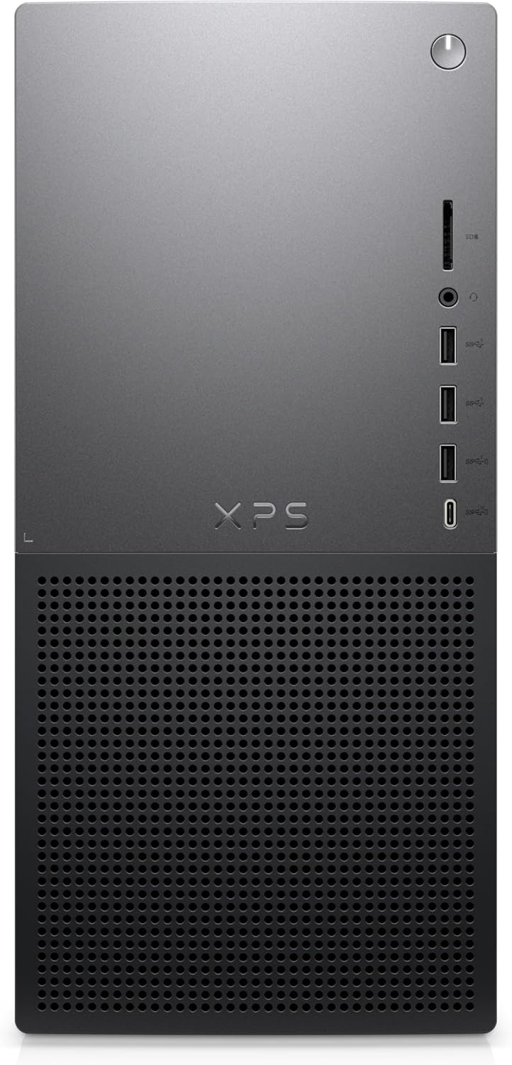 Dell XPS Tower Desktop – 16-Core 13th Generation Intel Core i7-13700 NVIDIA GeForce RTX 4060-8GB GDDR6 Graphics 64GB DDR5 2TB SSD – Wi-Fi | No Optical Drive Windows 10 Pro – Free 32GB USB – Black