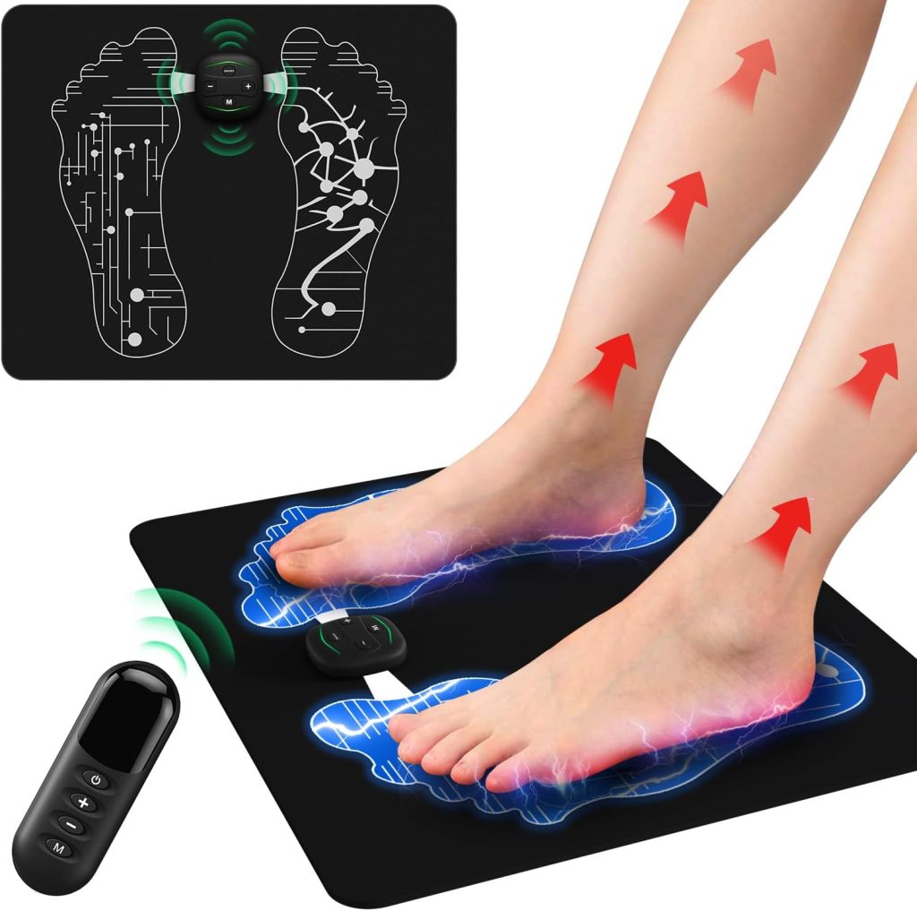 Transcutaneous Electronic Nerve Stimulator, Foot Stimulator Pad with Remote Control Transcutaneous Electronic Nerve Stimulator, Foot Stimulator Pad with Remote Control