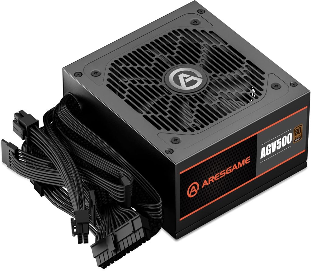 AGV Series 500W Power Supply, 80 Plus Bronze Certified, Non Modular Power Supply, 5 Year Warranty AGV Series 500W Power Supply, 80 Plus Bronze Certified, Non Modular Power Supply, 5 Year Warranty