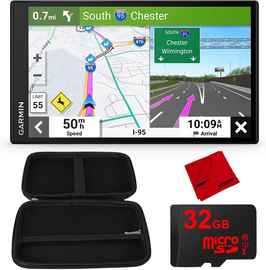 Garmin DriveSmart 86 8″ Car GPS Navigator (010-02471-00) Bundle with 10″ Hard EVA Case Garmin DriveSmart 86 8″ Car GPS Navigator (010-02471-00) Bundle with 10″ Hard EVA Case