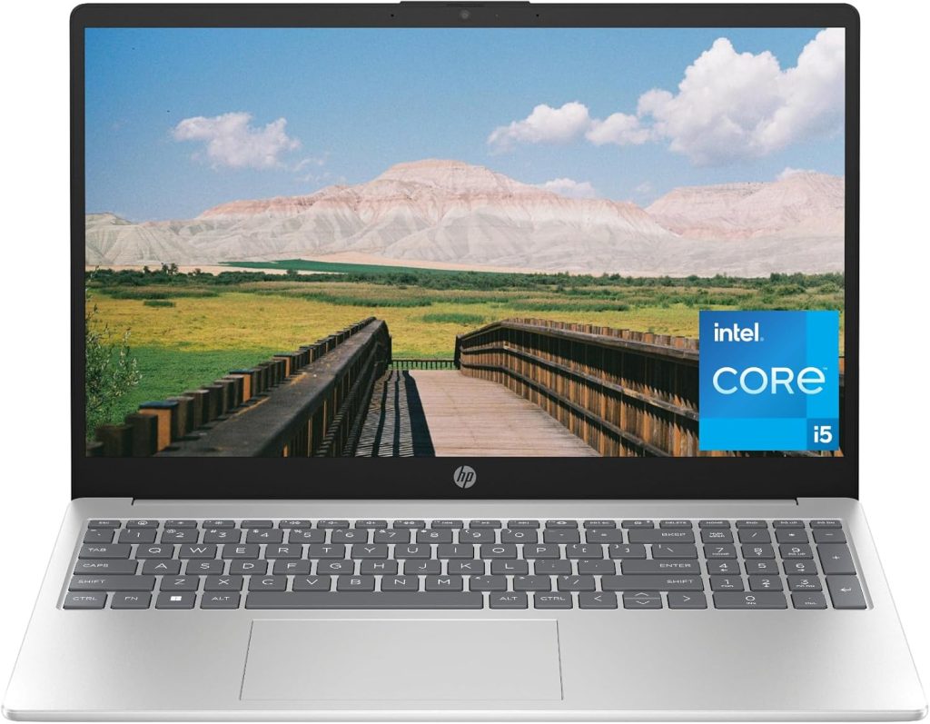 HP 15 inch Laptop, HD Display, 13th Generation Intel Core i5-1334U, 8 GB RAM, 512 GB SSD, Intel Iris Xe Graphics, Windows 11 Home, 15-fd0012nr (2024) HP 15 inch Laptop, HD Display, 13th Generation Intel Core i5-1334U, 8 GB RAM, 512 GB SSD, Intel Iris Xe Graphics, Windows 11 Home, 15-fd0012nr (2024)