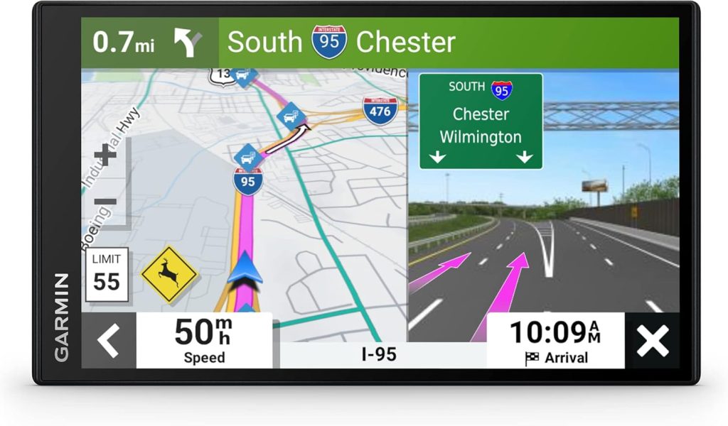 Garmin DriveSmart 76, 7-inch Car GPS Navigator with Bright, Crisp High-resolution Maps and Garmin Voice Assist Garmin DriveSmart 76, 7-inch Car GPS Navigator with Bright, Crisp High-resolution Maps and Garmin Voice Assist