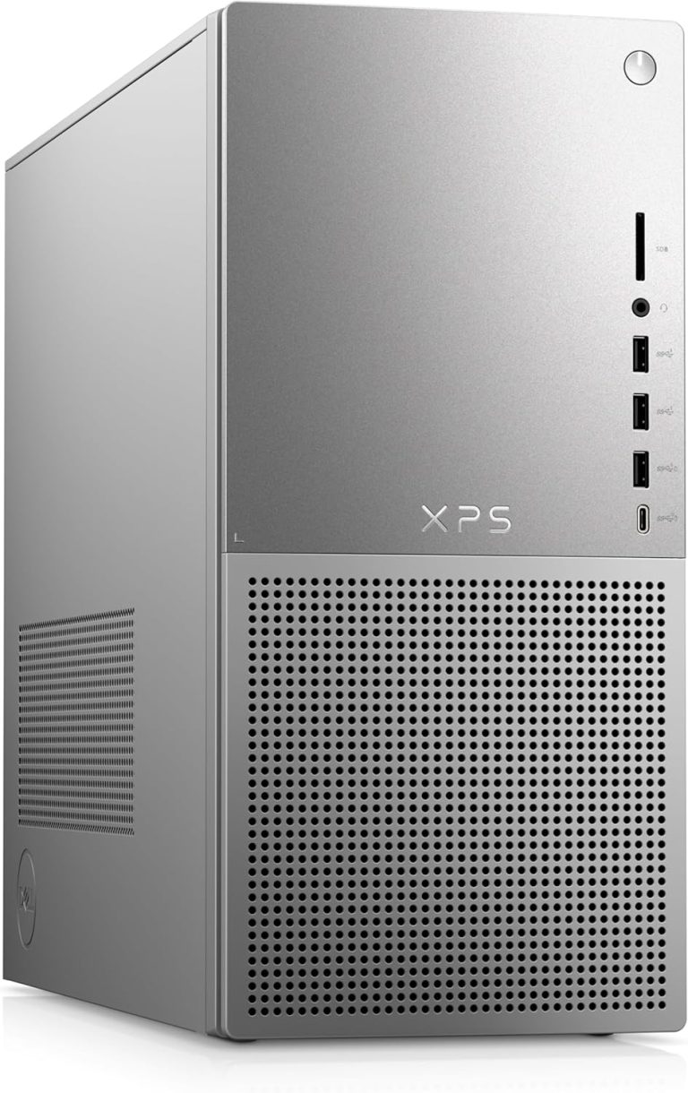 Dell XPS 8960 Gaming Desktop Computer Tower Platinum | 13th Gen Intel Core i9-13900K 24-Core CPU, 24GB DDR5 RAM, 512GB NVMe M.2 PCIe SSD + 3TB HDD, GeForce RTX 3050 8GB GDDR6, Windows 11 Home