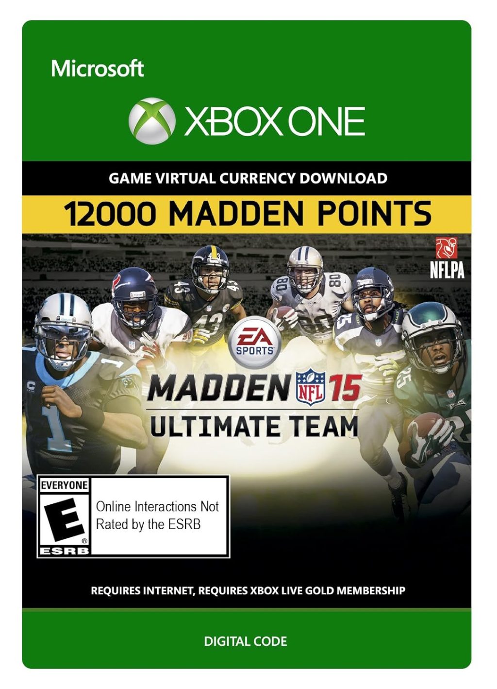Madden NFL 15: 12,000 Points – Xbox One Digital Code