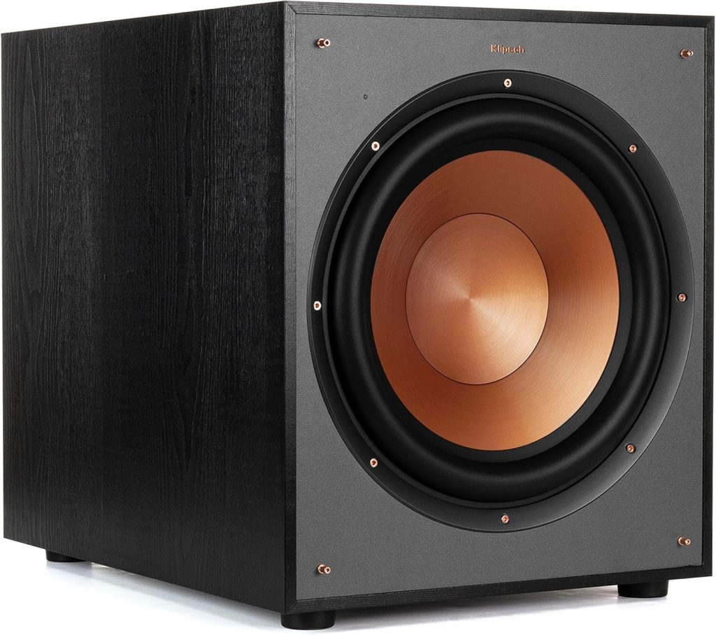 Klipsch R-120SW Subwoofer, Black Klipsch R-120SW Subwoofer, Black