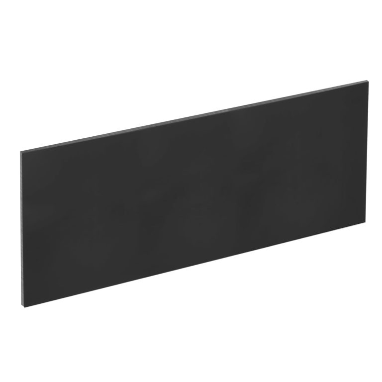 MECCANIXITY HDPE Plastic Sheet 1/8″ Thick, 10″ x 24″ High Density Polyethylene Plastic Blocks, HDPE Cutting Board for DIY, Home Floor Improvement, Black
