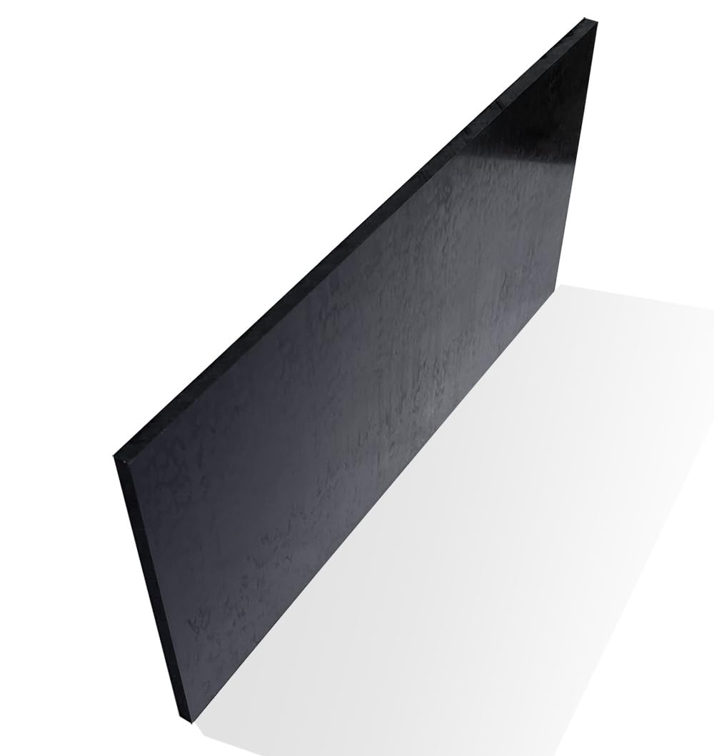 High-Density Polyethylene (HDPE) Plastic Sheet 1/4″ Thick 8″ X 12″- Black HDPE Sheet,for Machining, Home Improvements, DIY Projects, Engineering,High-Density Polyethylene Plastic Block (Pack of 1) High-Density Polyethylene (HDPE) Plastic Sheet 1/4″ Thick 8″ X 12″- Black HDPE Sheet,for Machining, Home Improvements, DIY Projects, Engineering,High-Density Polyethylene Plastic Block (Pack of 1)