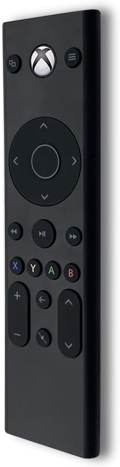 Media Remote Control for Xbox One & Xbox Series X|S (Black) – Original Accessories for Better Navigation
