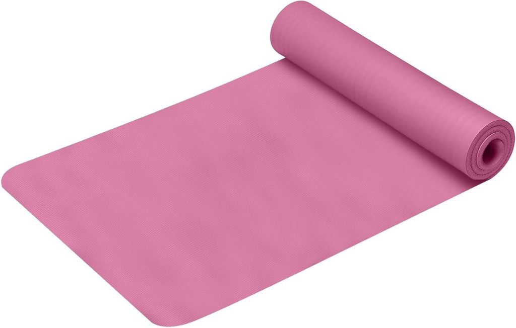 Yoga Mat Thick 1/5″ Thick Non Slip Anti-Tear High Density Exercise Mat with Carrying Strap Large Yoga Mat for Floor, Gym, Fitness, Pilates, Stretching, Home Yoga, Workouts Yoga Mat Thick 1/5″ Thick Non Slip Anti-Tear High Density Exercise Mat with Carrying Strap Large Yoga Mat for Floor, Gym, Fitness, Pilates, Stretching, Home Yoga, Workouts
