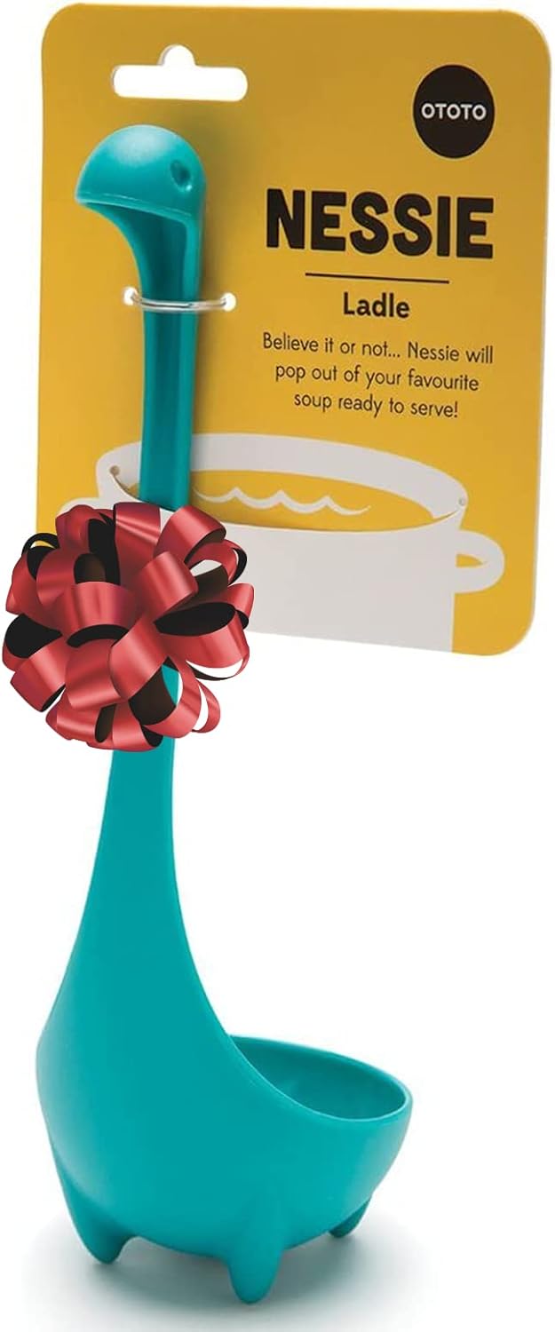 OTOTO The Original Nessie Ladle – Soup Ladle, Cute Gifts, Funny Kitchen Gadgets, Loch Ness design, Cooking Gifts for Mom – Cute and Practical Kitchen Utensils – Unique Gifts for Women