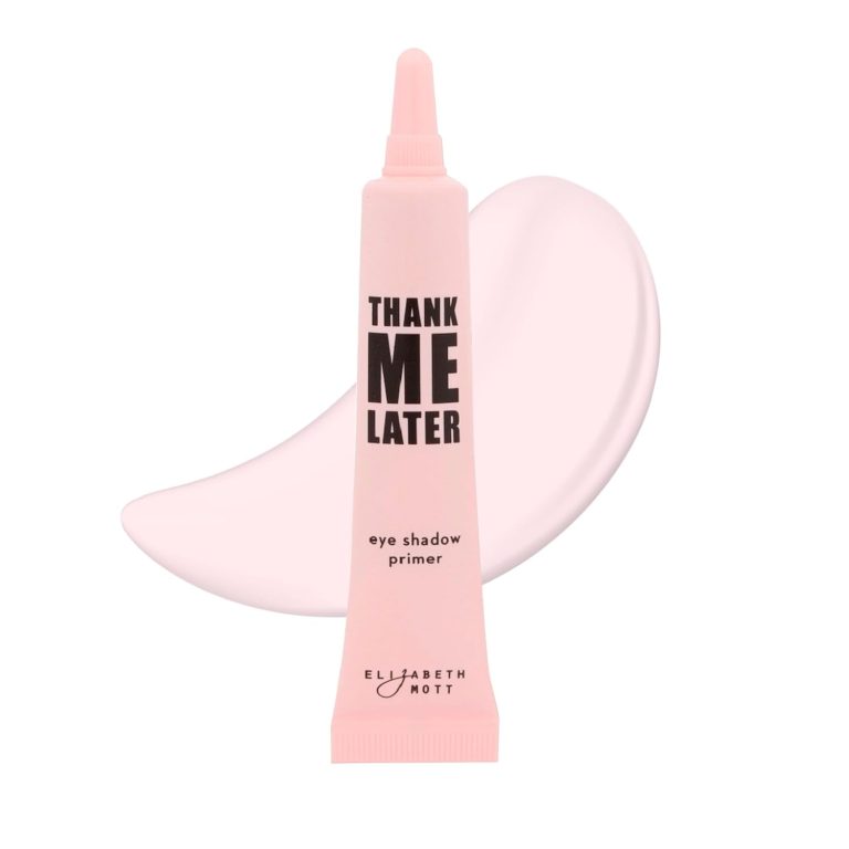 Elizabeth Mott – Thank Me Later Eye Primer for Long-Lasting Eyeshadow Gripping Formula, Shine & Oil Control, Pore Minimizer, Hides Wrinkles & Fine Lines, Prevent Creasing for All-Day Eye Wear – 10 g